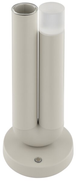 Brilliant - LED stmievateľná nabíjacia dotyková stolná lampa SAYU LED/2,5W/5V 2700K IP44 sivá