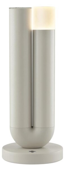 Brilliant - LED stmievateľná nabíjacia dotyková stolná lampa SAYU LED/2,5W/5V 2700K IP44 sivá