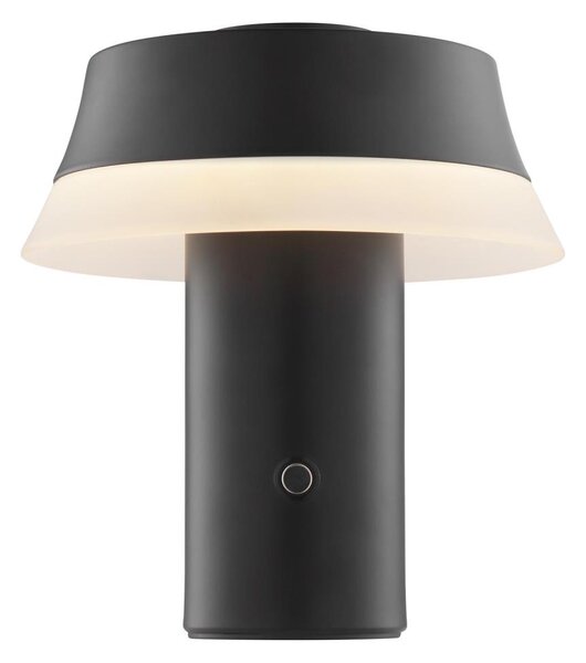 Brilliant -LED Stm nabíjacia dotyková stolová lampa KINICH LED/2,5W/5V 2700K čierna