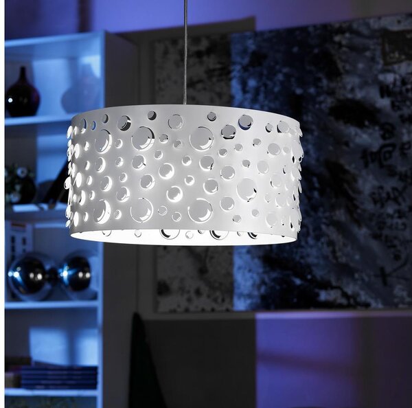 ONLI - Závesný luster BOLLICINE na lanku 1xE27/15W/230V biela