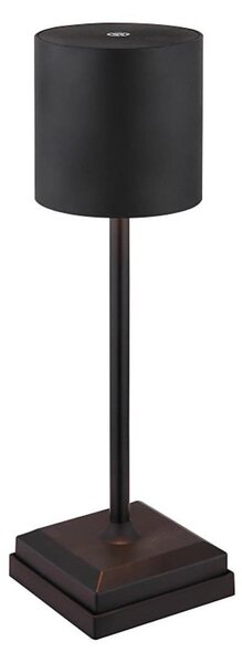 Globo 58487B - LED stmievateľná dotyková nabíjacia stolná lampa DIXON 1,5W/5V 2200 mAh čierna