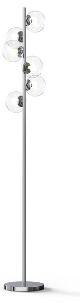 ONLI - Stojacia lampa KIMBERLY 6xG9/6W/230V lesklý chróm