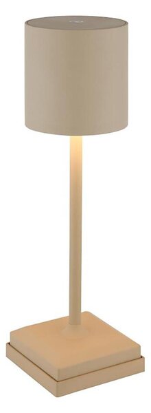Globo 58487S - LED stmievateľná dotyková nabíjateľná stolová lampa DIXON 1,5 W/5 V 2200 mAh béžová