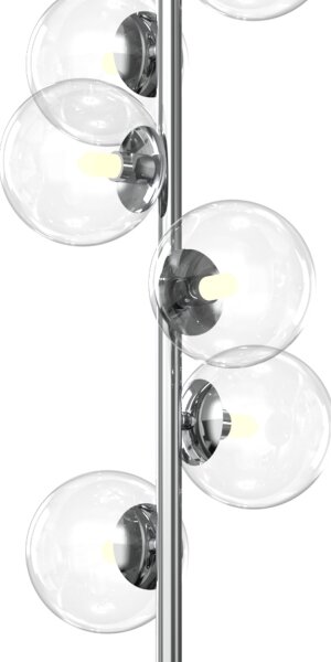 ONLI - Stojacia lampa KIMBERLY 6xG9/6W/230V lesklý chróm