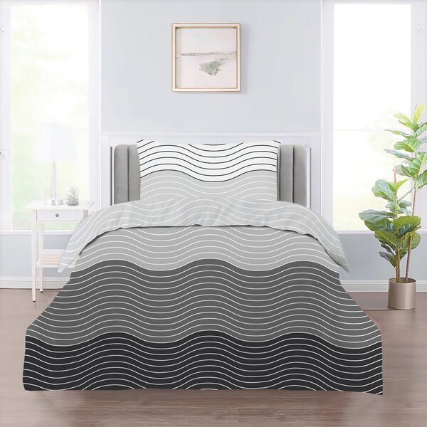 HOUSEWIFE Wave bavlnené obliečky DeLuxe 11 Obsah balenia: Štandardný rozmer 1x 140x200 + 1x 70x90