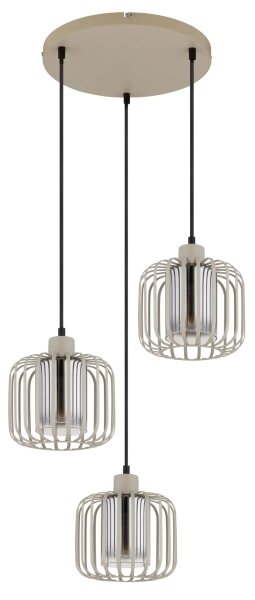 Globo 15758-3H - Luster na lanku ALFRED 3xE27/40W/230V