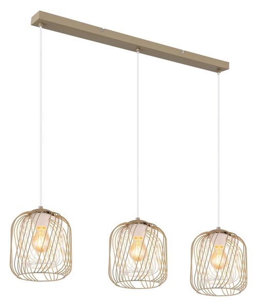 Globo 15965-3H - Závesný luster na lankách DICHTI 3xE27/40W/230V
