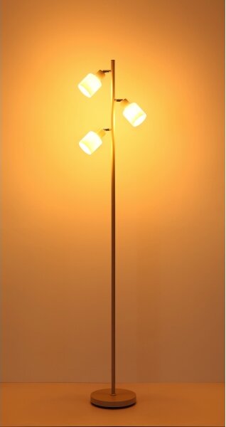 Globo 54114-3S - Stojacia lampa TRENT 3xE14/25W/230V