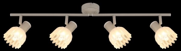 Globo 54317-4 - Bodové svietidlo PLANTA 4xE14/40W/230V