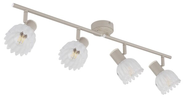 Globo 54317-4 - Bodové svietidlo PLANTA 4xE14/40W/230V