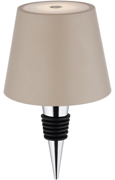 Globo 58488S - LED stmievateľná dotyková nabíjateľná vonkajšia lampa VANNIE 3W/5V IP54 1800 mAh