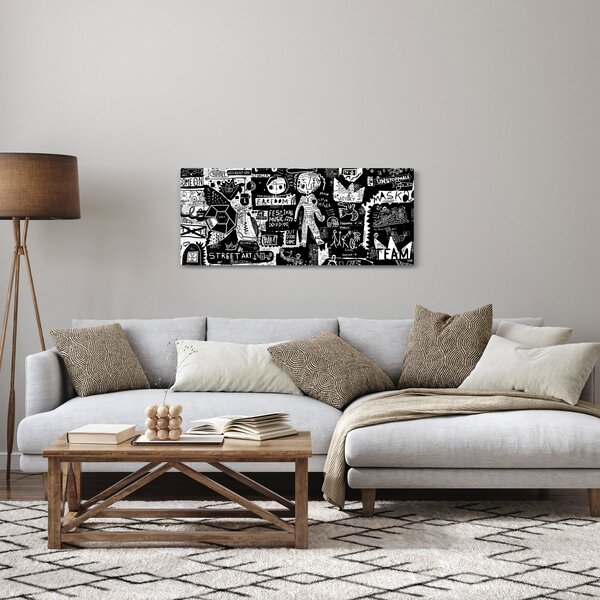 Obraz - Graffiti (120x50 cm)