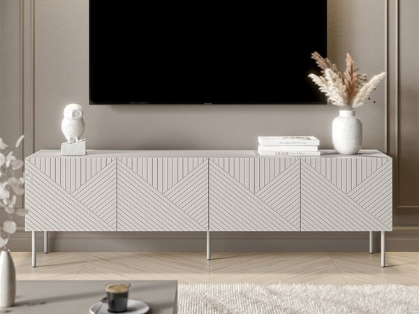 Mirjan24 TV skrinka Azynit Kasmir 190 4D, Farby: kašmír 5903211490392