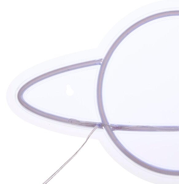 Atmosphera - LED neónová nástenná dekorácia PLANET LED/5V
