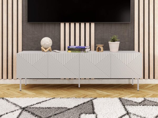 Mirjan24 TV skrinka Azynit Kasmir 190 4D, Farby: kašmír 5903211490392