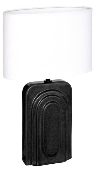 Atmosphera - Stolná lampa MONIA 1xE14/60W/230V čierna/biela