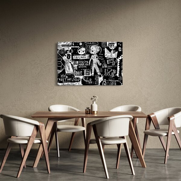 Obraz - Graffiti (90x60 cm)