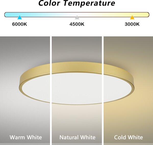 Brilagi - LED stmievateľné svietidlo POOL SMART LED/128W/230V 100 cm zlaté Wi-Fi Tuya+DO