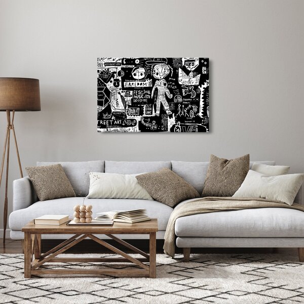 Obraz - Graffiti (90x60 cm)