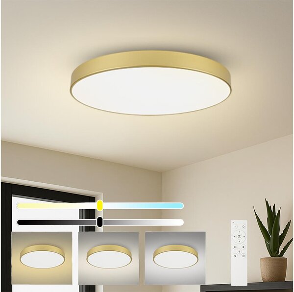 Brilagi - LED stmievateľné svietidlo POOL SMART LED/128W/230V 100 cm zlaté Wi-Fi Tuya+DO