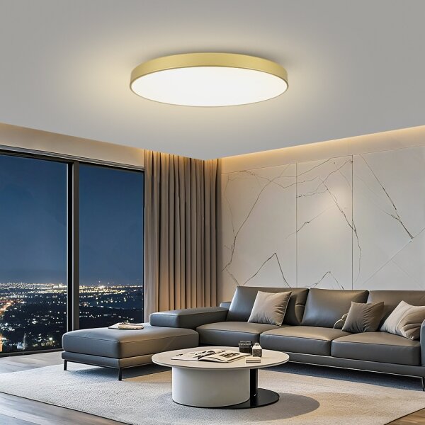 Brilagi - LED stmievateľné svietidlo POOL SMART LED/128W/230V 100 cm zlaté Wi-Fi Tuya+DO