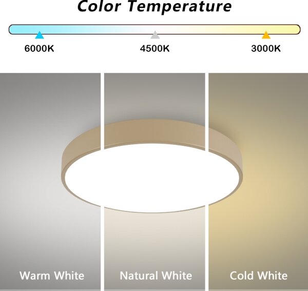 Brilagi - LED stmievateľné svietidlo POOL LED/60W/230V 3000-6000K priemer 60 cm béžové + diaľkový ovládač