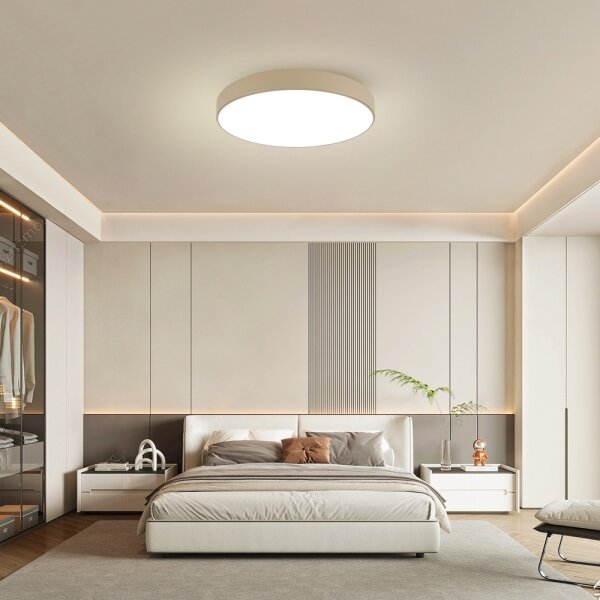 Brilagi-LED Stropné svietidlo POOL LED/100W/230V 3000/4000/6000K pr. 80 cm béžové
