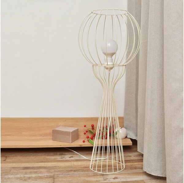 Stojacia lampa MERCURE 1xE27/15W/230V krémová