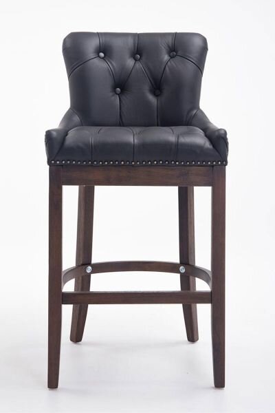 Barová stolička Aubrie čierna