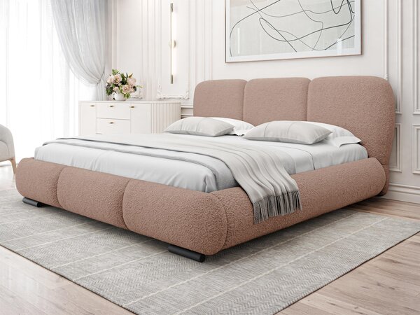 Mirjan24 Čalúnená posteľ s úložným priestorom Beriter, Rozmer postele: 140x200, Poťahy: Coral 15 5903211476549