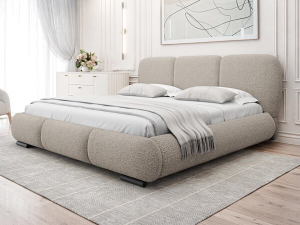Mirjan24 Čalúnená posteľ s úložným priestorom Beriter, Rozmer postele: 140x200, Poťahy: Coral 15 5903211476549