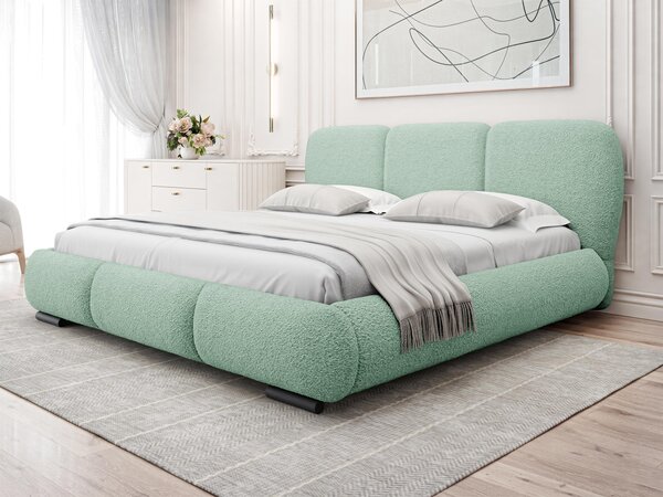 Mirjan24 Čalúnená posteľ s úložným priestorom Beriter, Rozmer postele: 140x200, Poťahy: Coral 15 5903211476549