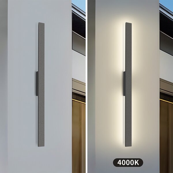 Brilagi - LED vonkajšie nástenné svietidlo LUNA LED/24W/230V 4000K IP65 antracit