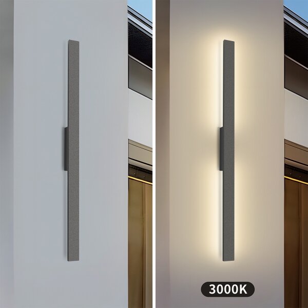 Brilagi - LED vonkajšie nástenné svietidlo LUNA LED/24W/230V 3000K IP65 antracit