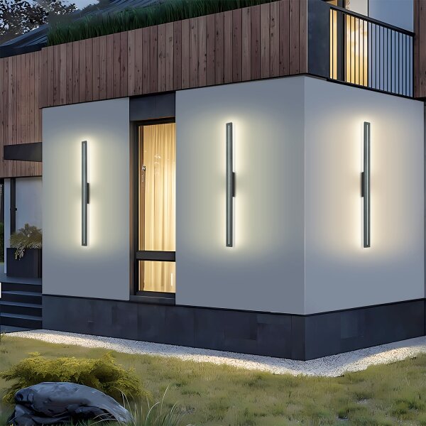 Brilagi - LED Vonkajšie nástenné svietidlo LINEO LED/24W/230V 4000K IP65 antracit