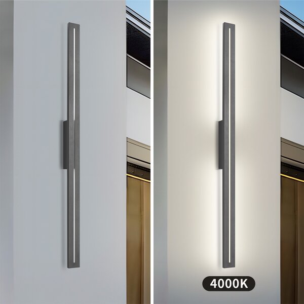Brilagi - LED Vonkajšie nástenné svietidlo LINEO LED/24W/230V 4000K IP65 antracit