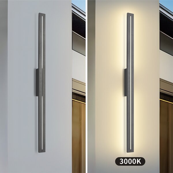Brilagi - LED Vonkajšie nástenné svietidlo LINEO LED/24W/230V 3000K IP65 antracit