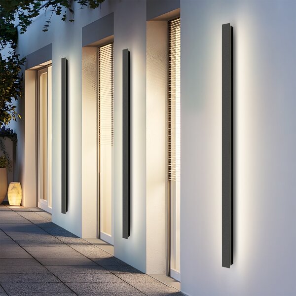 Brilagi - LED vonkajšie nástenné svietidlo LINEAR LED/32W/230V 3000K IP65 čierne