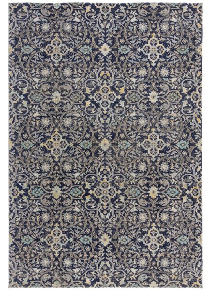 Flair Rugs koberce Kusový koberec Manor Daphne Blue/Multi – na von aj na doma - 120x170 cm