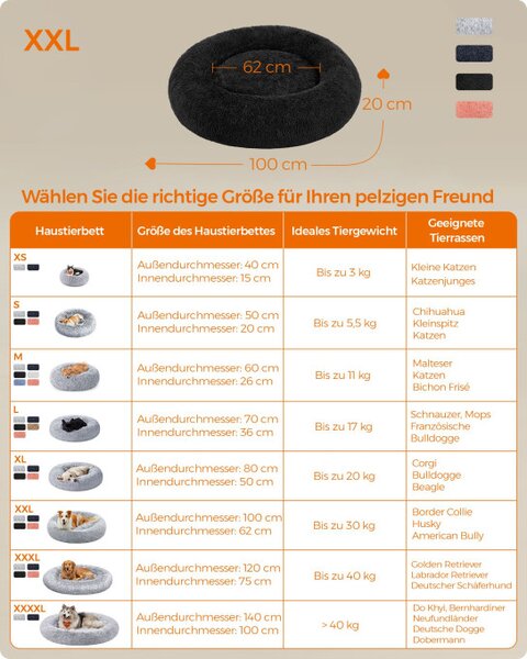 Plyšový pelech XXL PGW042B01