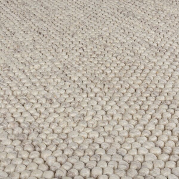 Flair Rugs , Ručne tkaný kusový koberec Minerals Light Grey, 160x230, béžová, chodba / predsieň
