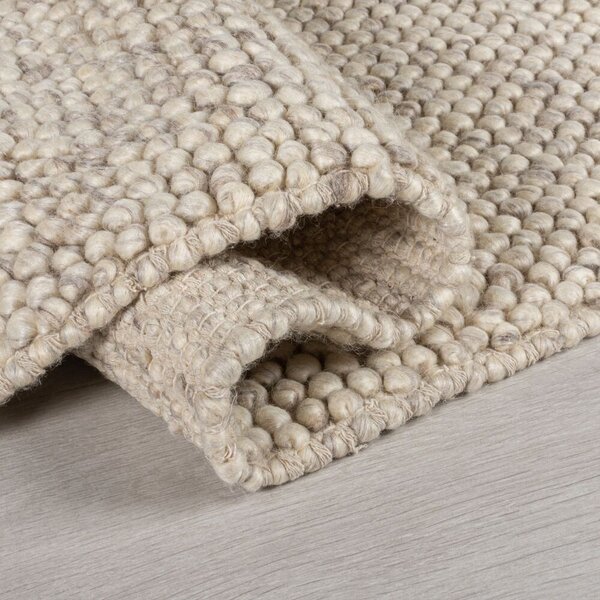 Flair Rugs , Ručne tkaný kusový koberec Minerals Light Grey, 160x230, béžová, chodba / predsieň
