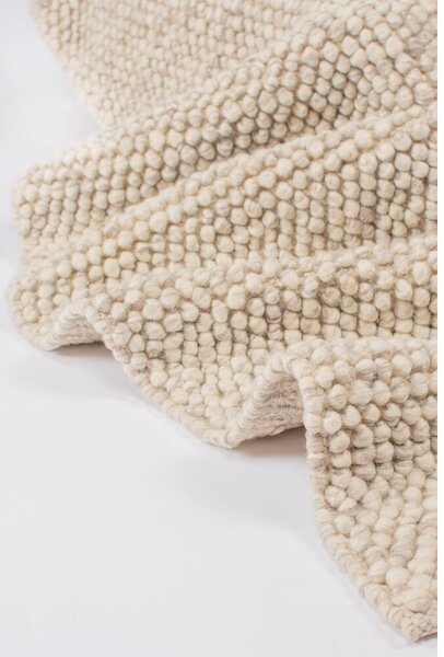 Flair Rugs , Ručne tkaný kusový koberec Minerals Light Grey, 160x230, béžová, chodba / predsieň