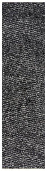 Flair Rugs koberce Kusový koberec Minerals Dark Grey - 60x230 cm