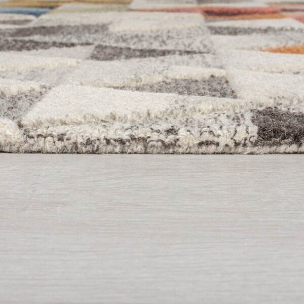 Flair Rugs , Kusový koberec Moda Amari Natural/Multi, 120x170, viacfarebná, chodba / predsieň