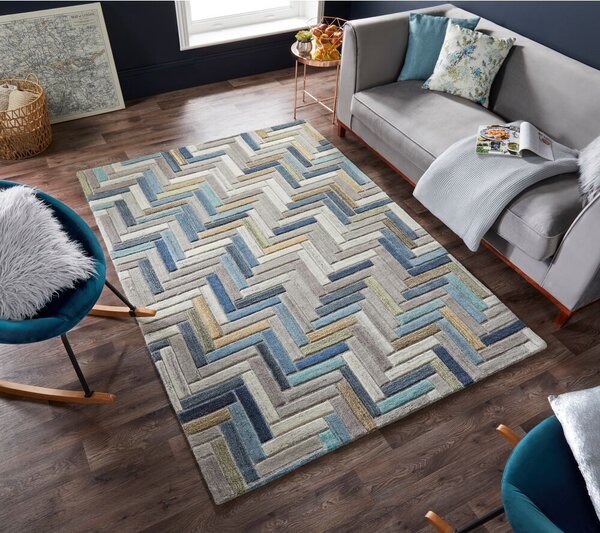 Flair Rugs , Kusový koberec Moda Russo Natural/Multi, 160x230, viacfarebná, chodba / predsieň