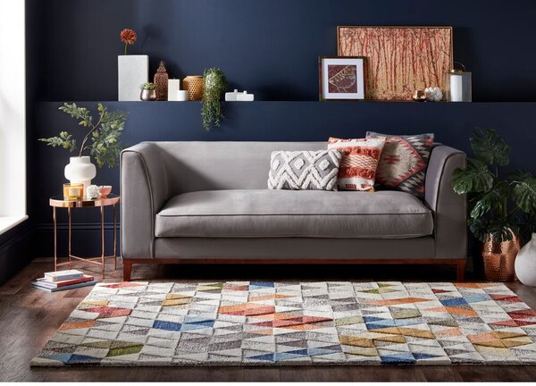 Flair Rugs , Kusový koberec Moda Amari Natural/Multi, 120x170, viacfarebná, chodba / predsieň