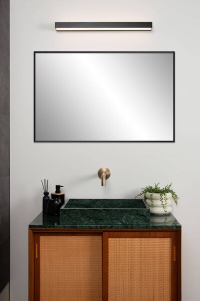 Lucide L042100830 LED kúpeľňové nástenné svietidlo ALEXA | 8W integrovaný LED zdroj | 800lm | 3000K