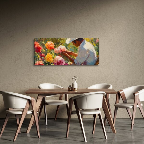 Obraz - Záhradník (120x50 cm)