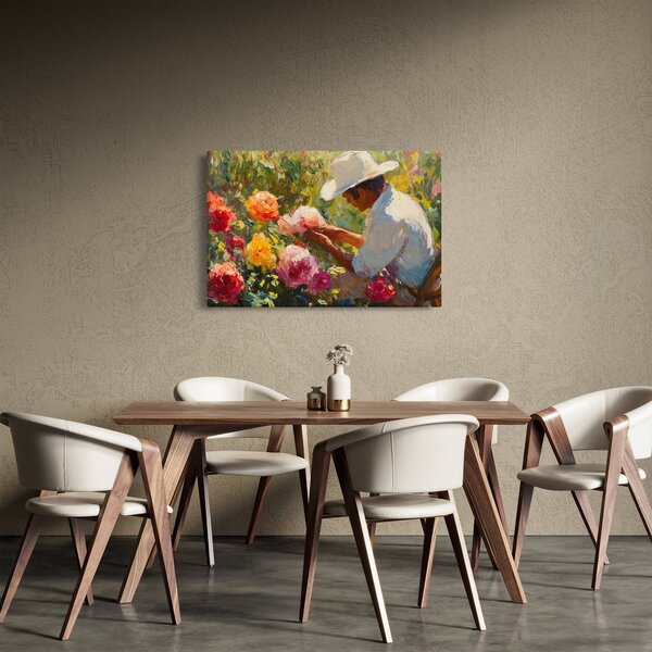 Obraz - Záhradník (90x60 cm)